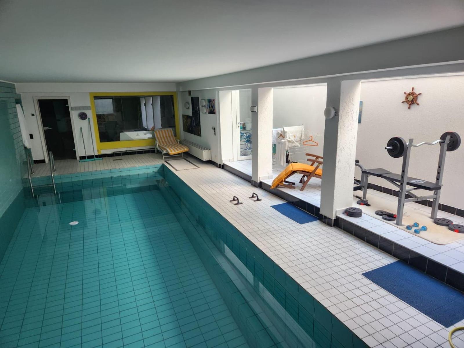 Villa Casa Blanca Mit Privatem Schwimmbad 26 Grad Und Sauna Duisburg Exteriér fotografie